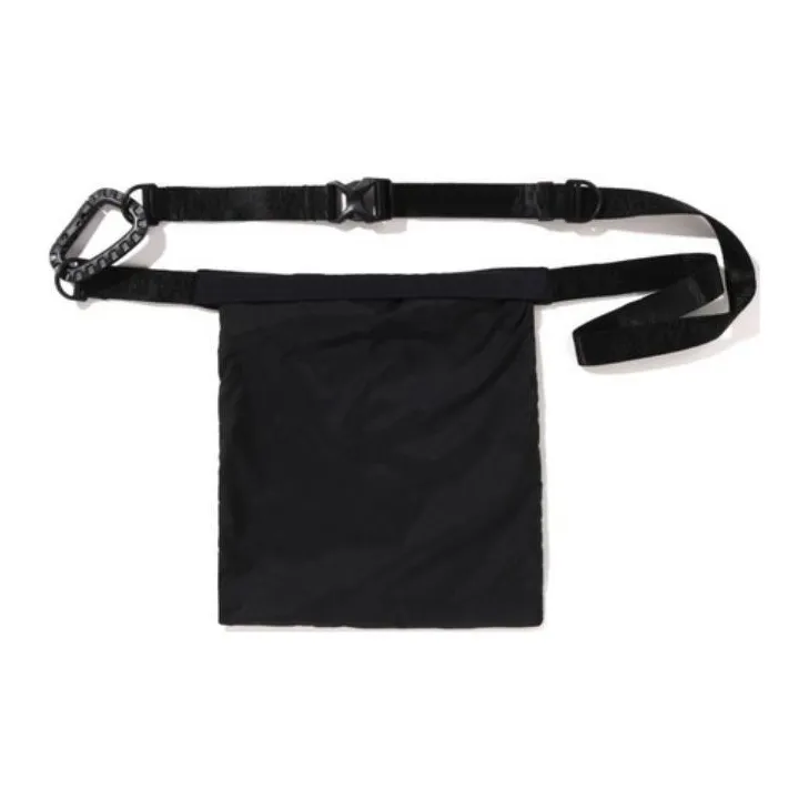A BATHING APE Polyester Shoulder Bag, Crossbody Bag Regular Men's Black-3