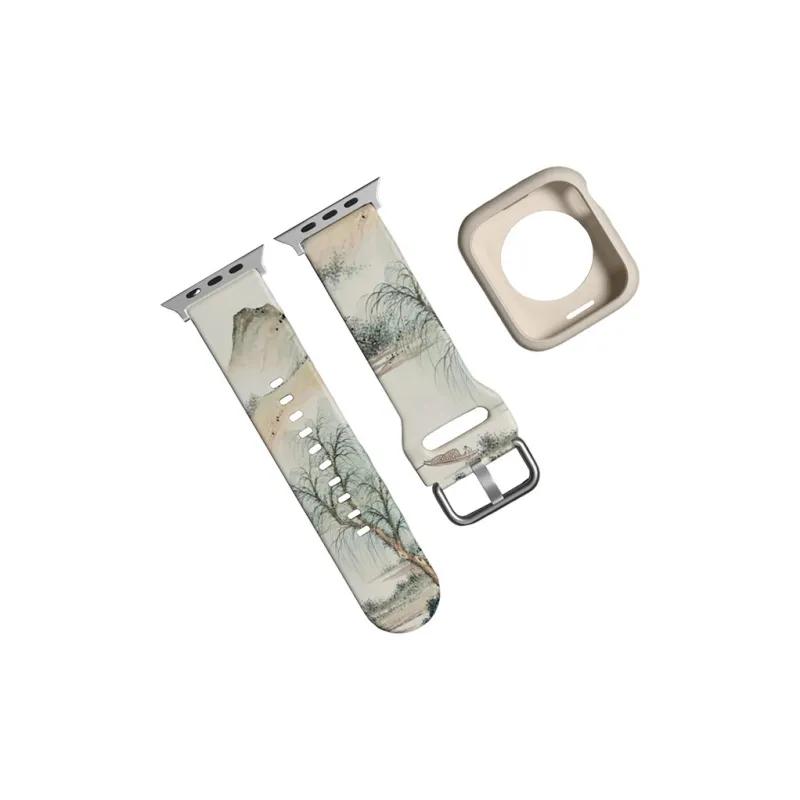 Miss Wrist Apple Compatibility Watch Band Silicone Material-5