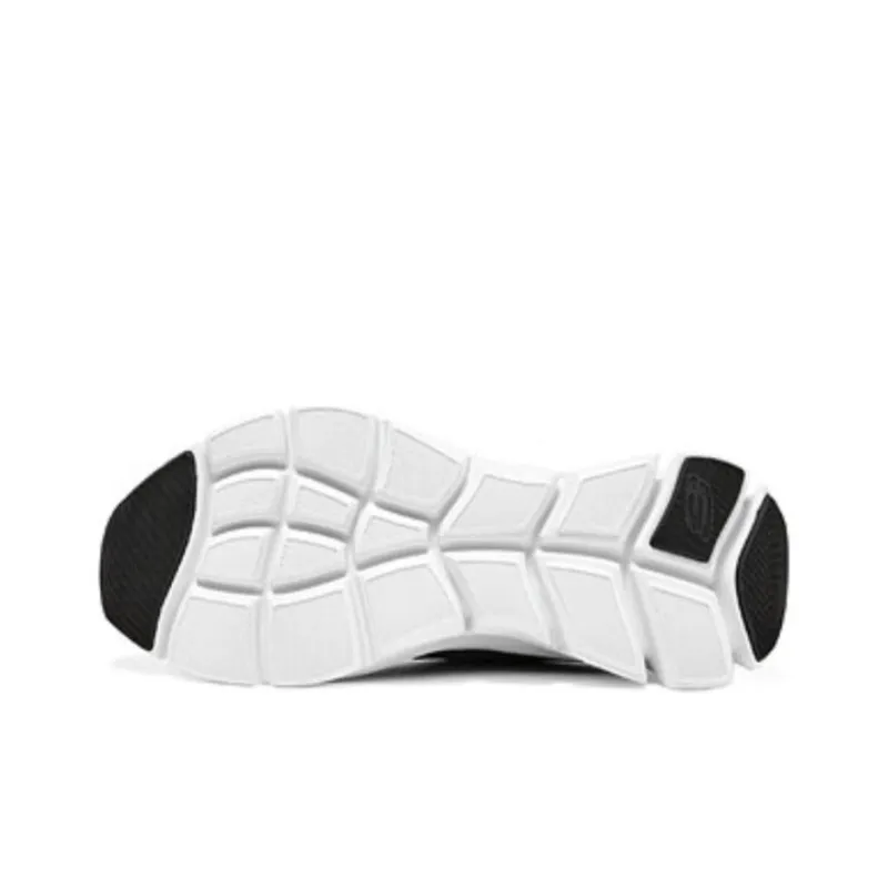 Skechers Flex Comfort Cushioning Anti-Slip And Wear-Resistant Low-Top Casual Running Shoes Women's Black White-4