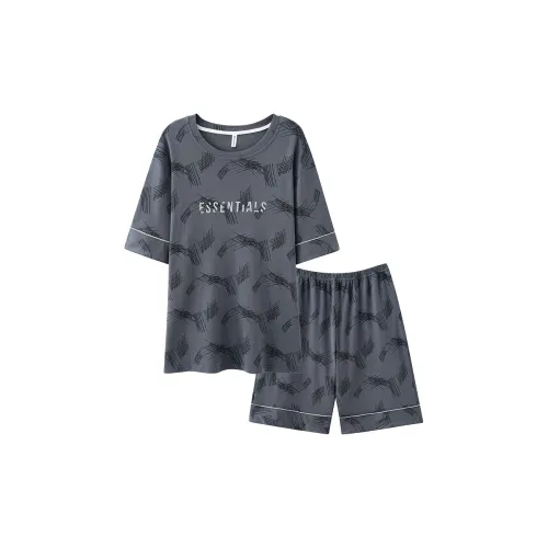 Kerener Pajama Set Men's Dark Gray