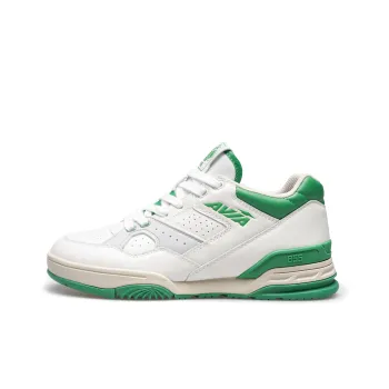 AVIA 855L Series Cushioning Wear Resistant Low Top Vintage Basketball Shoes Women's White Green
