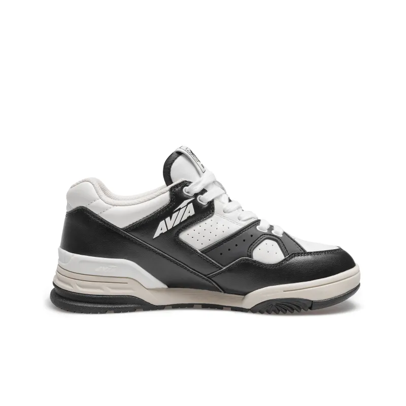 AVIA 855L Series Low Top Vintage Basketball Shoes Women's White Black-1