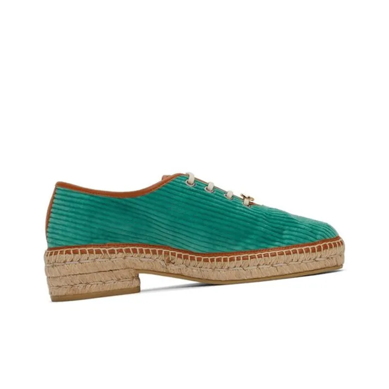GUCCI Espadrilles Men Low Top Green-1
