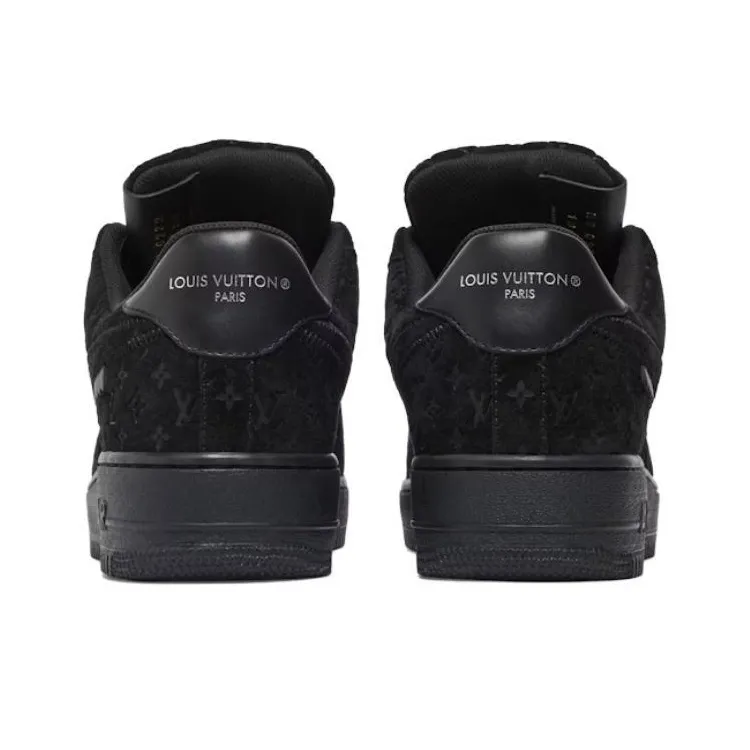 Nike Air Force 1 Low X LOUIS VUITTON Shoes 'Black Anthracite'-4