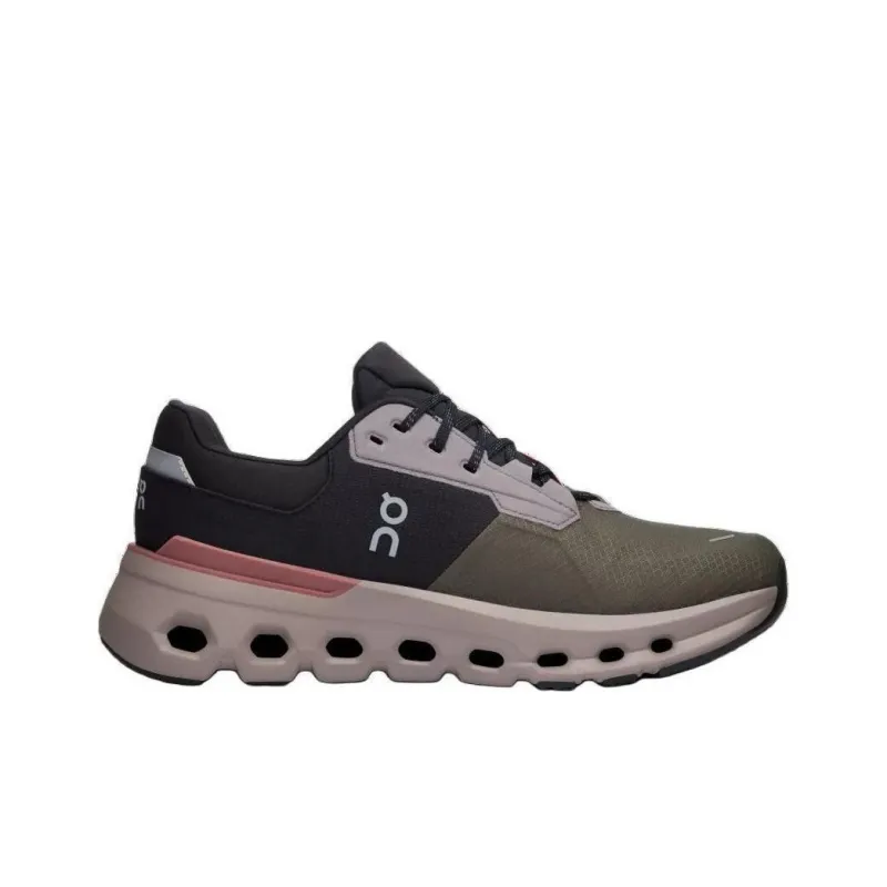 On Running Cloudrunner 2 Waterproof Olive Mahogany Women's-1