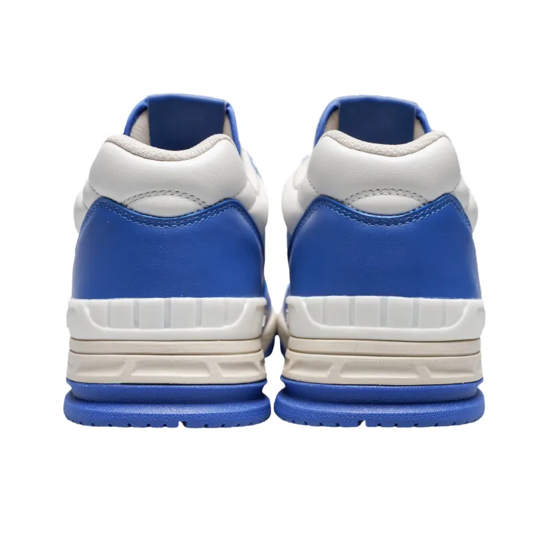 AVIA 855L Series Low Top Vintage Basketball Shoes Men's White Blue-4