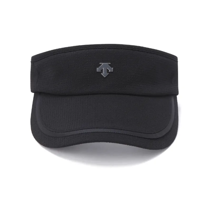 DESCENTE Linen Sun Protection Hats Women's Black-1