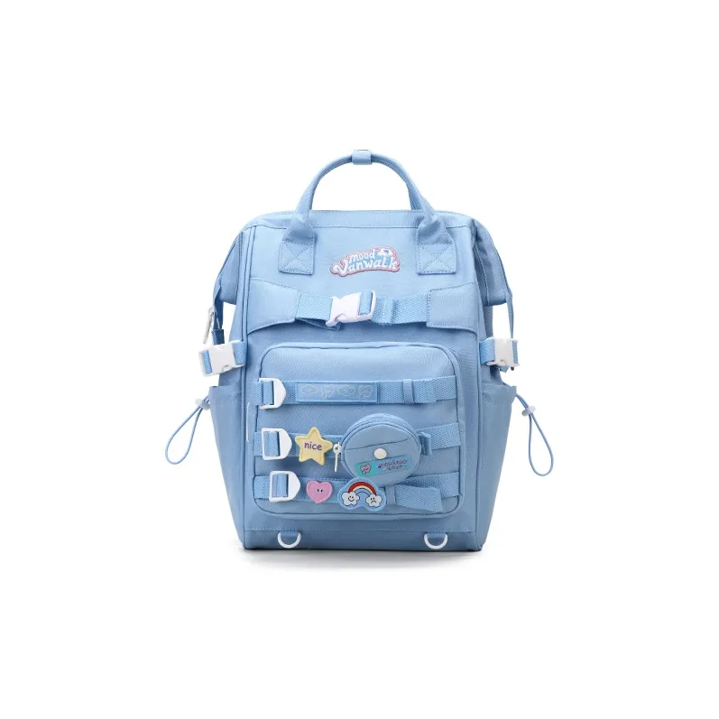 VANWALK Polyester Backpack Regular Unisex Multicolor-0