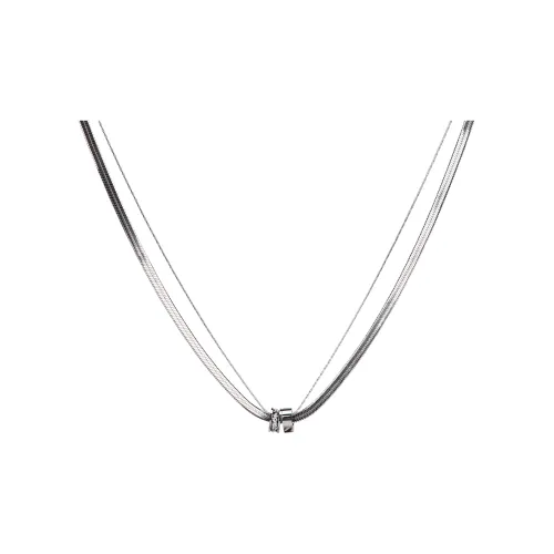BLESSED BULLET Titanium Steel Necklaces Women's