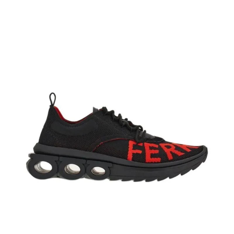 FERRAGAMO Knitted Running Sneakers-1