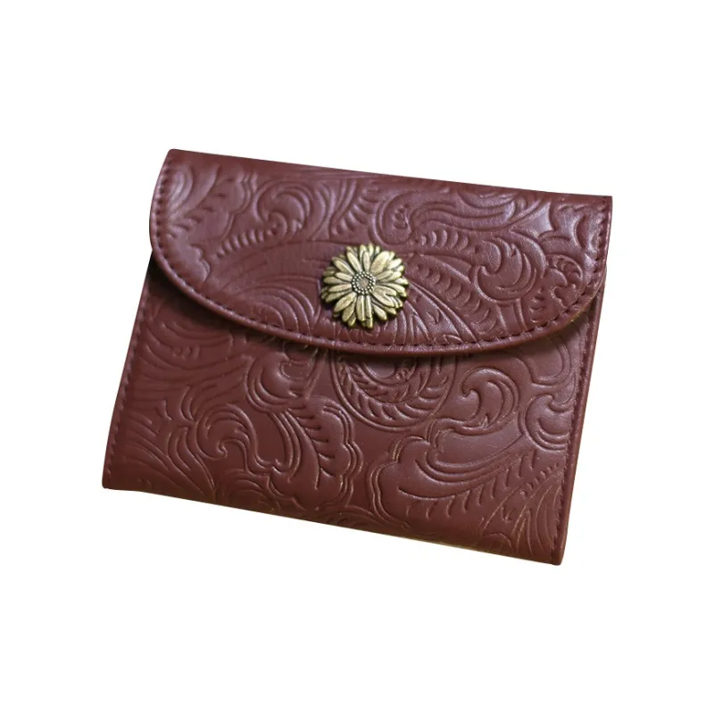 DOSRFINI Cow Leather Genuine Leather Wallet Unisex-6