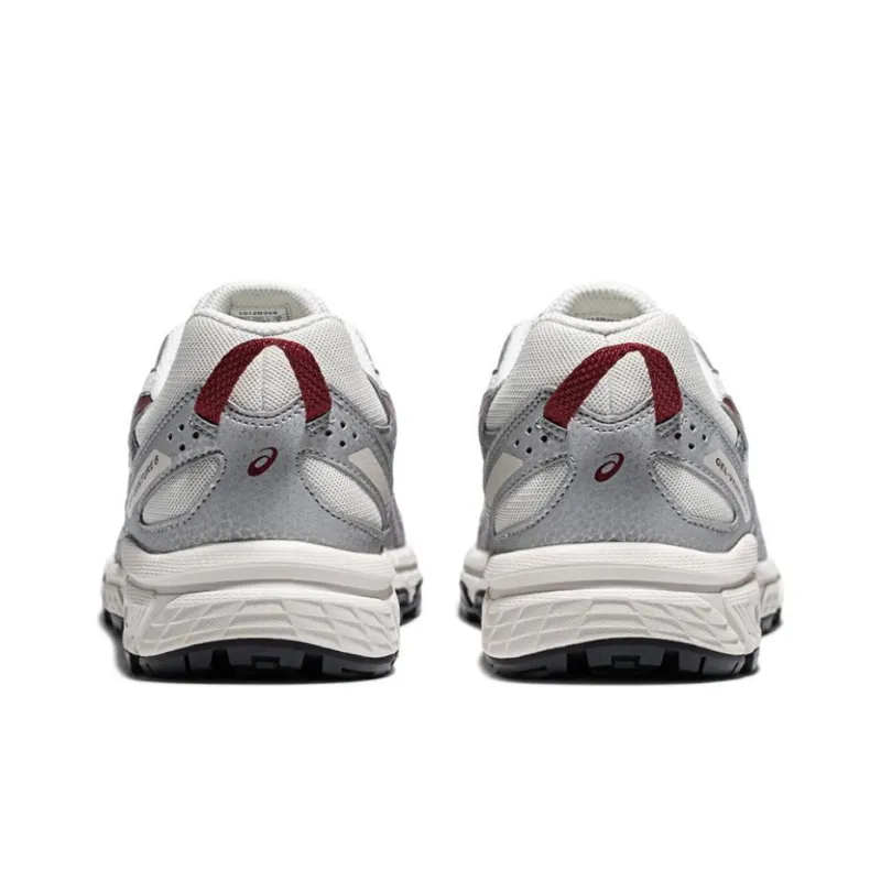 Asics Gel Venture 6 Low Top Running Shoes Women's White Silver-3