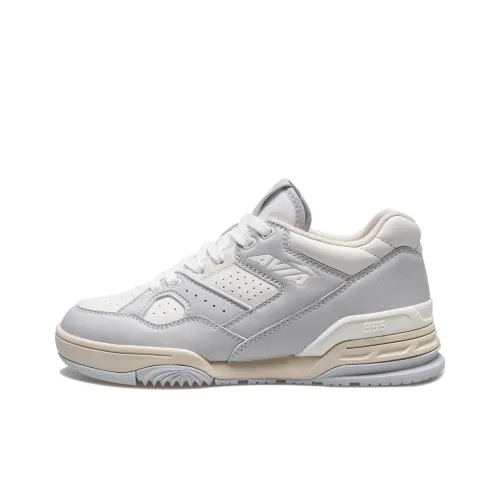 AVIA 855L Series Vintage Basketball Shoes Women's Low-Top White/Gray