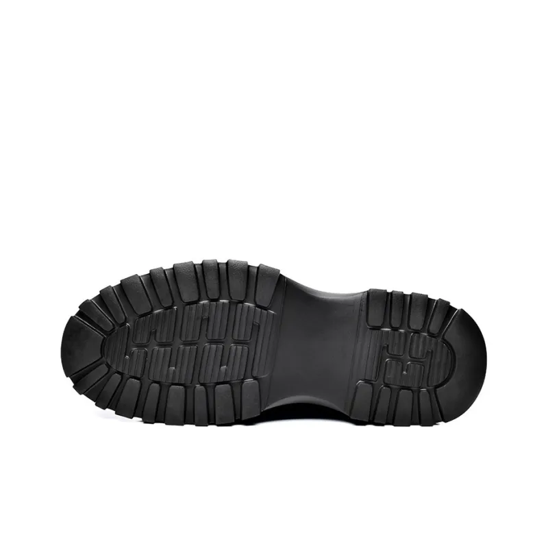 Lady's House Dress Shoes Men's Black-4