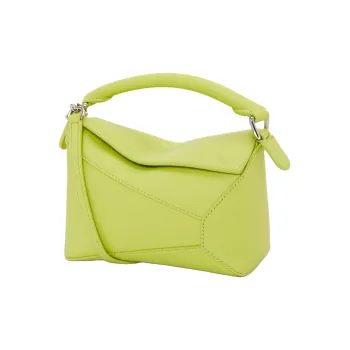 LOEWE Puzzle Cow Leather Handbag Shoulder Bag Crossbody Bag Mini Women's Clove