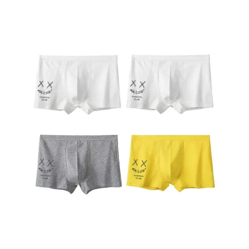 H YXIANG Underpants Men's 4 Pack-2