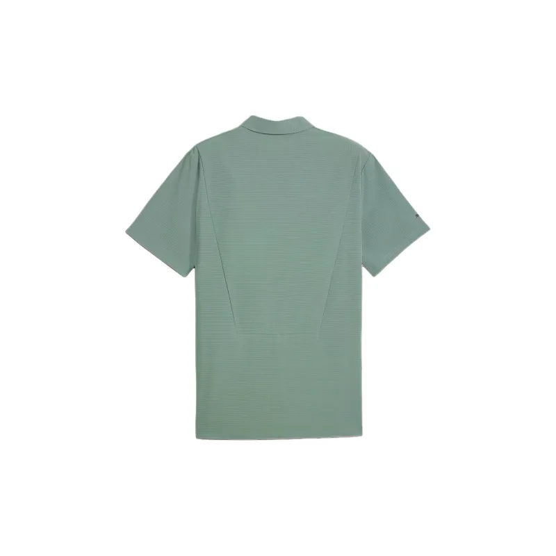 PUMA Polo Shirt Men's Light Green Gray-1