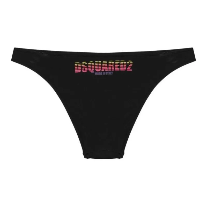 DSQUARED 2 Logo print Bikini Bottom-1