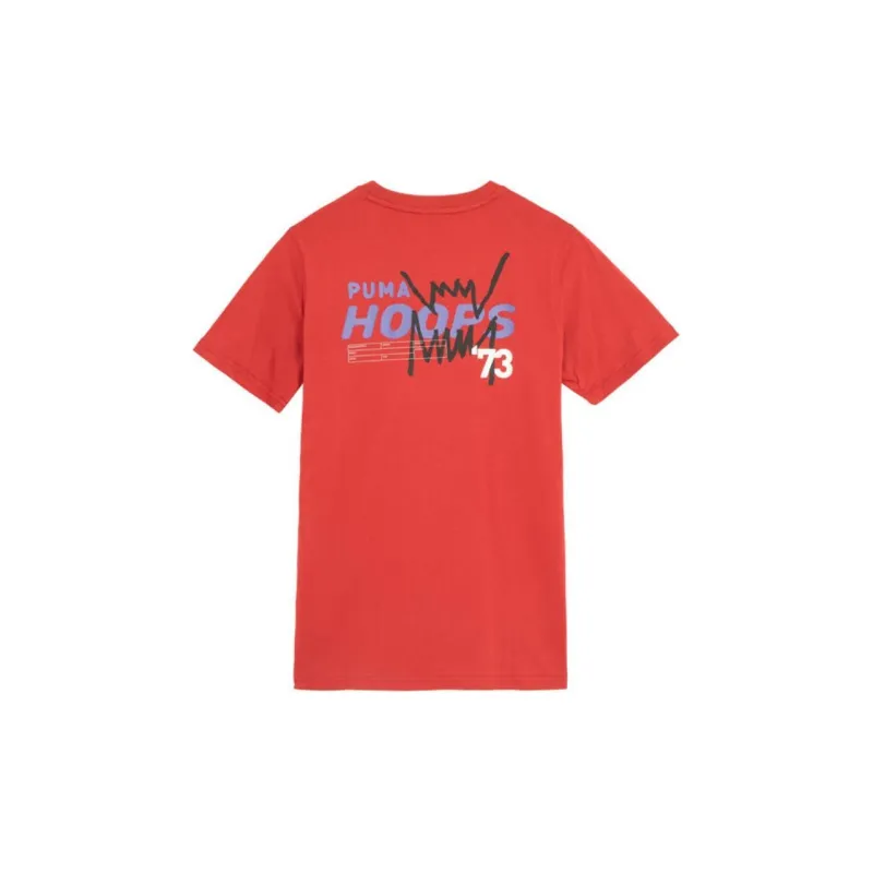 PUMA T Shirts Men Red-1