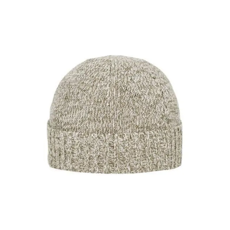 STONE ISLAND Organic Soft Cotton Beanies Kids' Green-1