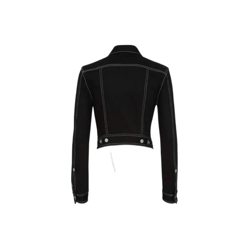 DSQUARED 2 Denim Bondage Baby Jackets Coats Women's Black-1