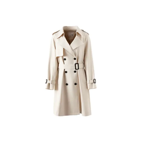 OSA Trench Coats Women's Beige