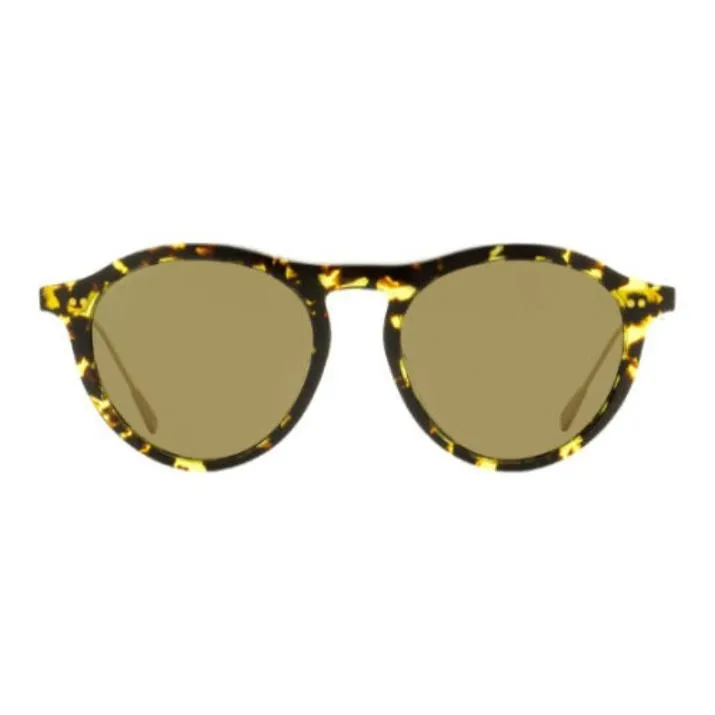 TOD'S Round Sunglasses Men's Tortoiseshell-1
