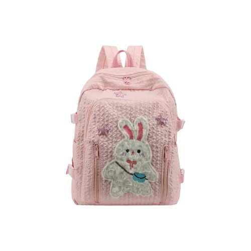 S.REPHEN Cotton Backpack Regular Women's Pink