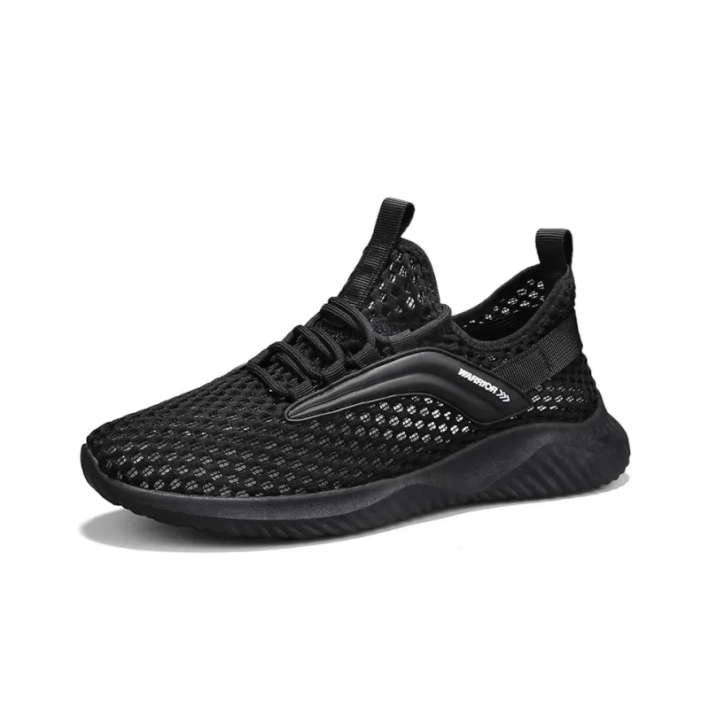 Warrior Cushioning Anti-Slip Wear-Resistant Breathability Low-Top Casual Shoes Men's-4