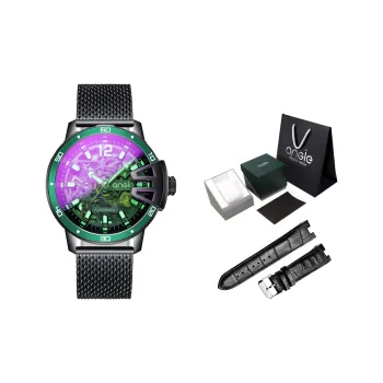 ANGIE PRESENT WATCH Men Green Ghost Watch
