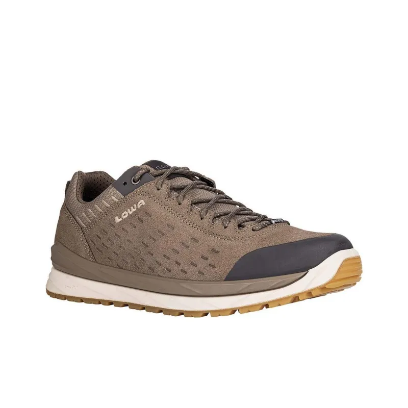Lowa Malta GTX Lo Anti-Slip Wear-Resistant Low-Top Outdoor Shoes Men's Umber Black-2