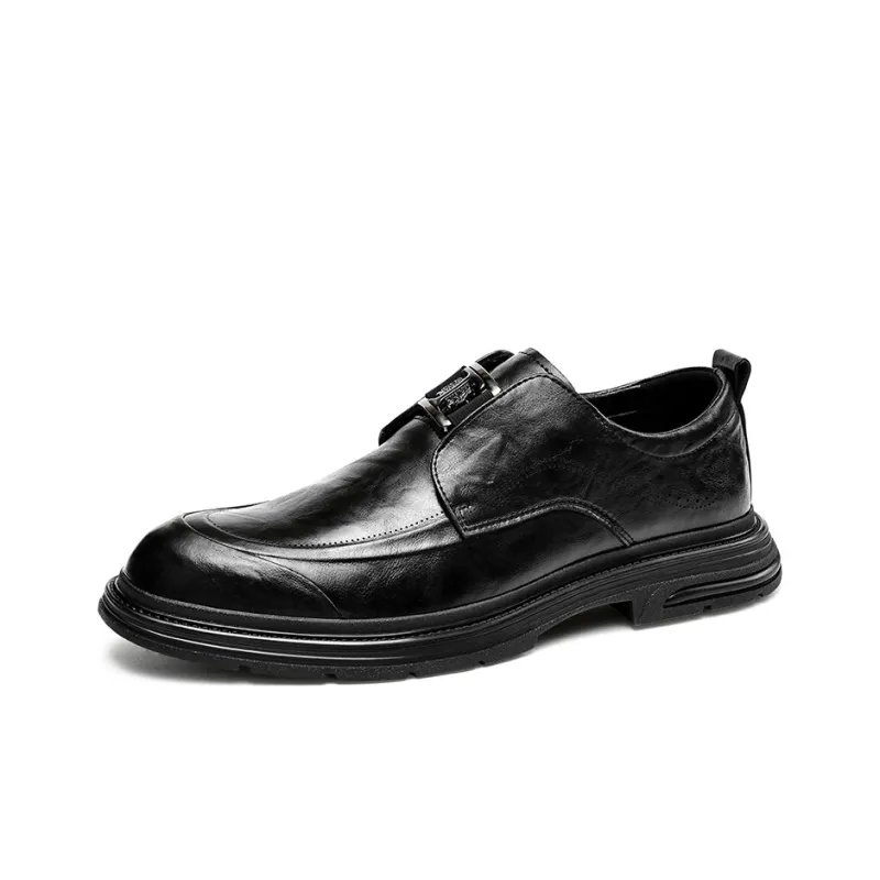 G5 Men's Casual Shoes Men Low Top Black/Brown-0
