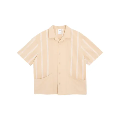 PUMA APRES COURT Shirts Unisex Pine Sand