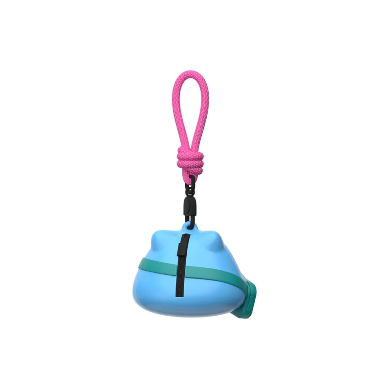 Subtle Silicone Earphone Case Trumpets Unisex Sky Blue-2