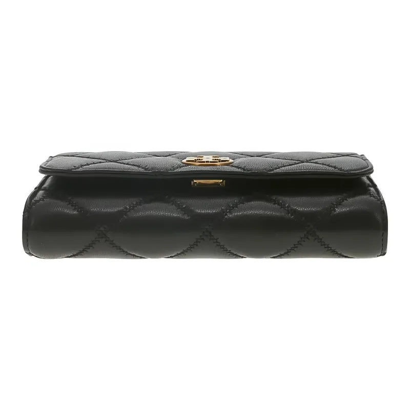 TORY BURCH Sheepskin Shoulder Bag, Crossbody Bag Mini Women's Black-3