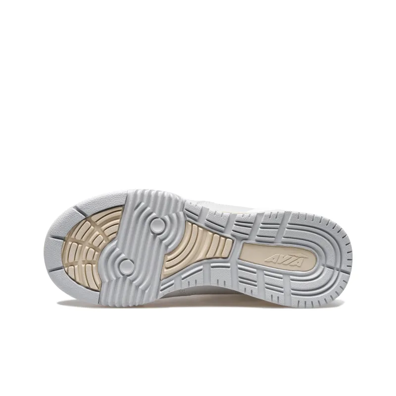 AVIA 855L Series Low Top Vintage Basketball Shoes Women's White Gray-5