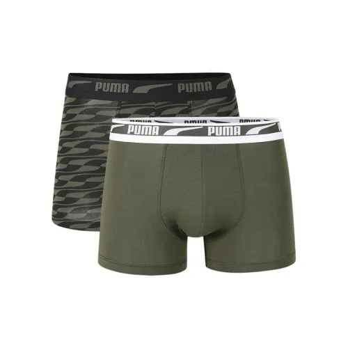 PUMA Underpants Men's 2 Pack Green