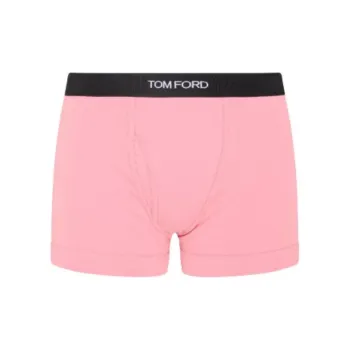 TOM FORD Logo waist Cotton Boxer Briefs