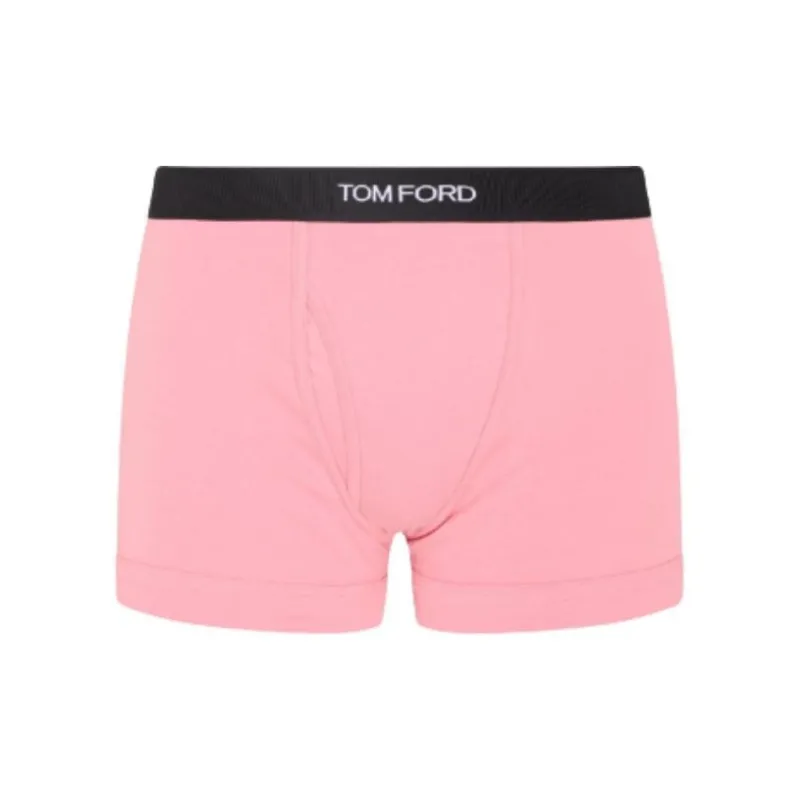TOM FORD Logo waist Cotton Boxer Briefs-0