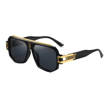 SHEEN KELLY Square Sunglasses Men's