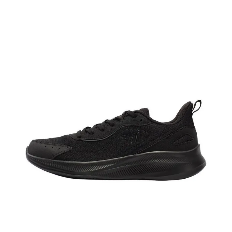 361° Cushioning Lightweight Low-Top Casual Running Shoes Men's Black-0