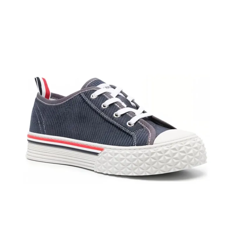 THOM BROWNE Round-Toe Lace-Up Sneakers Women's-1
