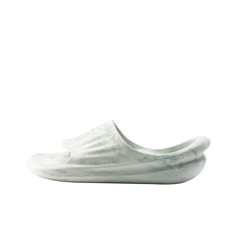 NICE x UZIS Slide Slippers Unisex Moon Soil Gray-0