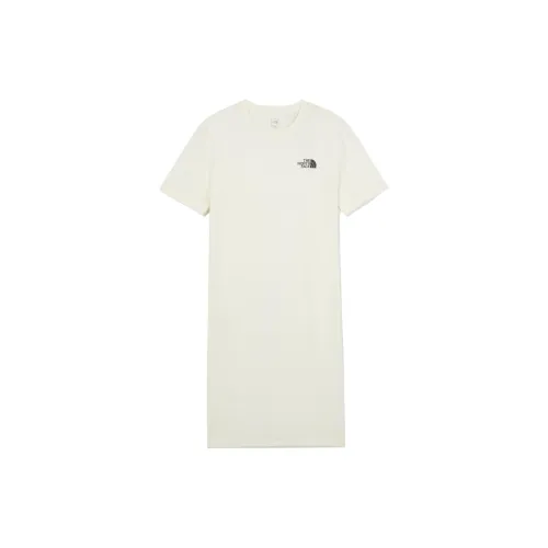 THE NORTH FACE Apparel Collection Short-Sleeved Dresses Women's Cream White