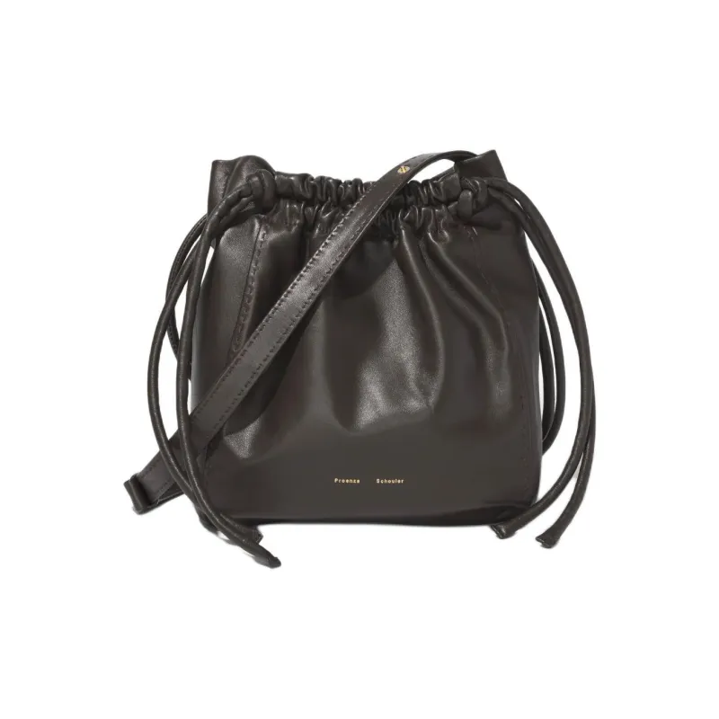 PROENZA SCHOULER Lambskin Crossbody Bag Shoulder Bag Women's Dark Brown-0