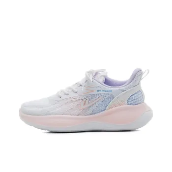 Warrior Lightweight And Breathable Low Top Casual Shoes Women's White Purple