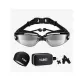 Black Electroplated Plano Swim Goggles+Black Swimming Cap+Black Swim Bag+Black Nose Clips/Ear Plugs