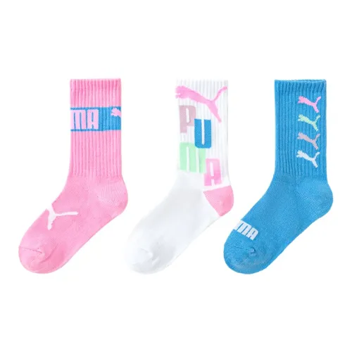 PUMA Knee-High Socks Unisex 3 Pack