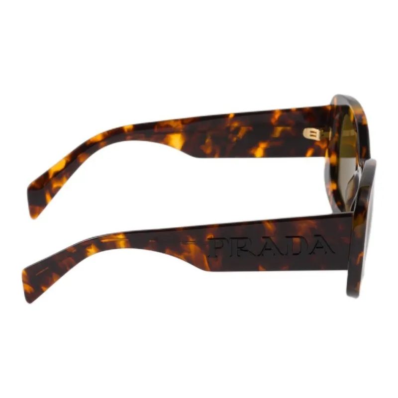 PRADA Logo embossed Oversize frame Sunglasses-3