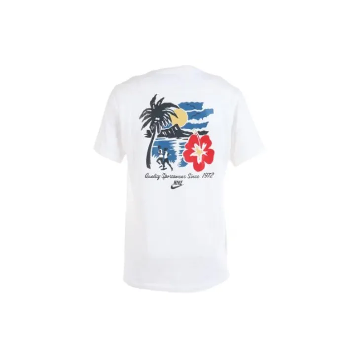 Nike Clothing T Shirt Men's White-1